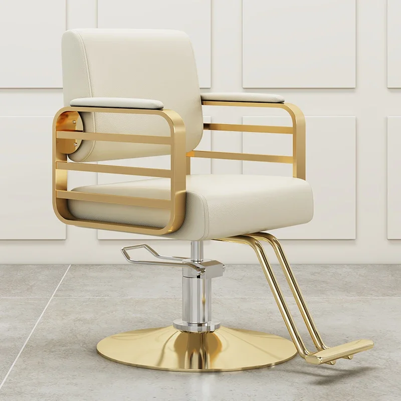 

Fashionable Appearance Comfortable Simple Barber Soft Decoration Armchair Salon Chair Equipment Sillon De Barbero Furniture
