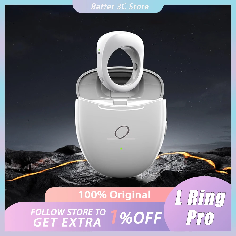 L Ring Pro Smart AI Ring Mouse Remote Controller Touchpad All in One Multifunctional Bluetooth Ring for Presentation Custom Gift