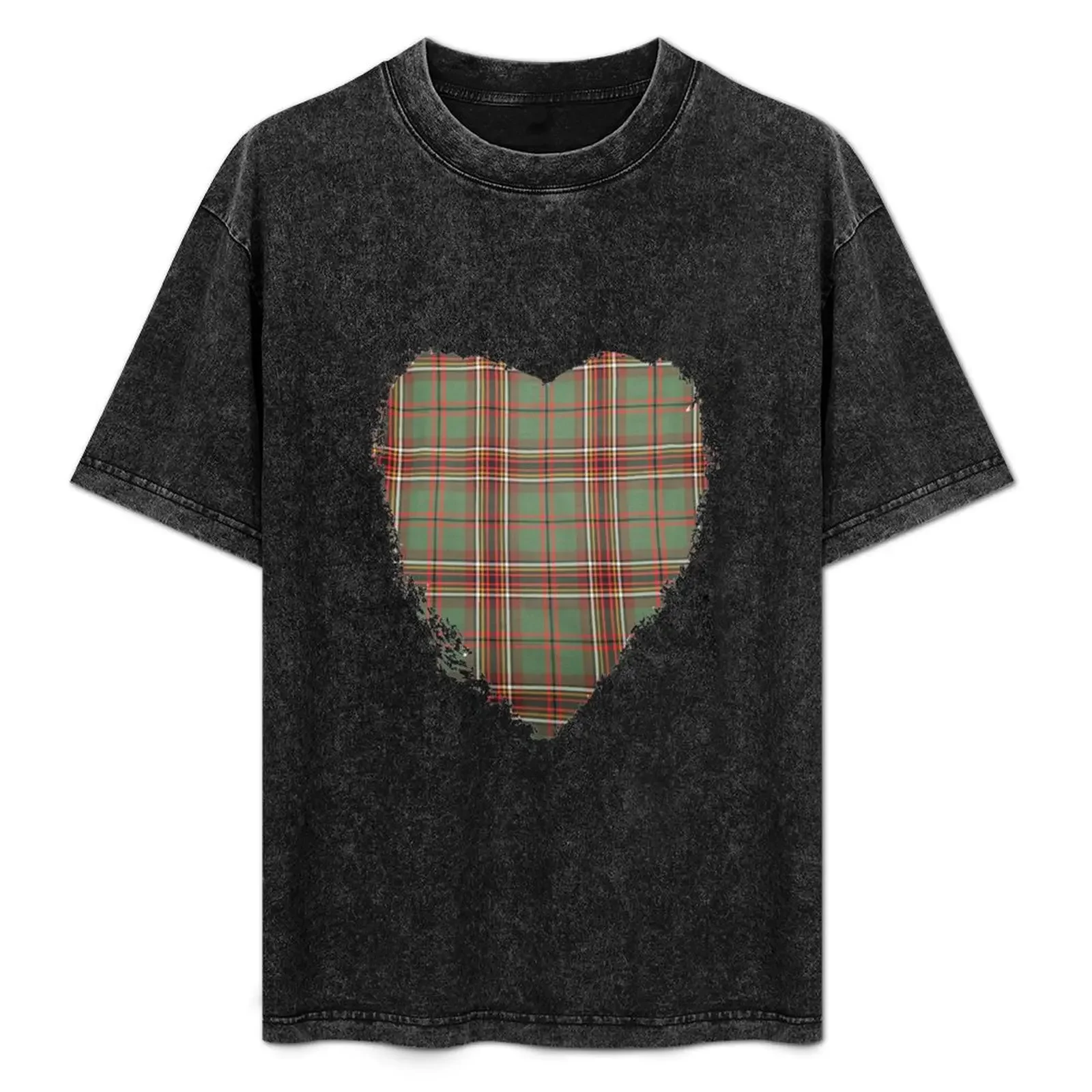 Camiseta Murphy Tartan, camiseta para hombre, camisetas de gran tamaño, camisetas altas para hombre