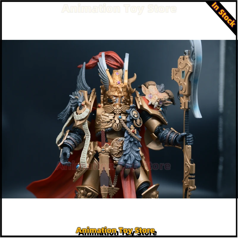 【متوفر】خوذة JOYTOY Dark Source Warhammer Horus Rebellion Imperial Army Corps Marshal Constantine Valdo المعدلة #1