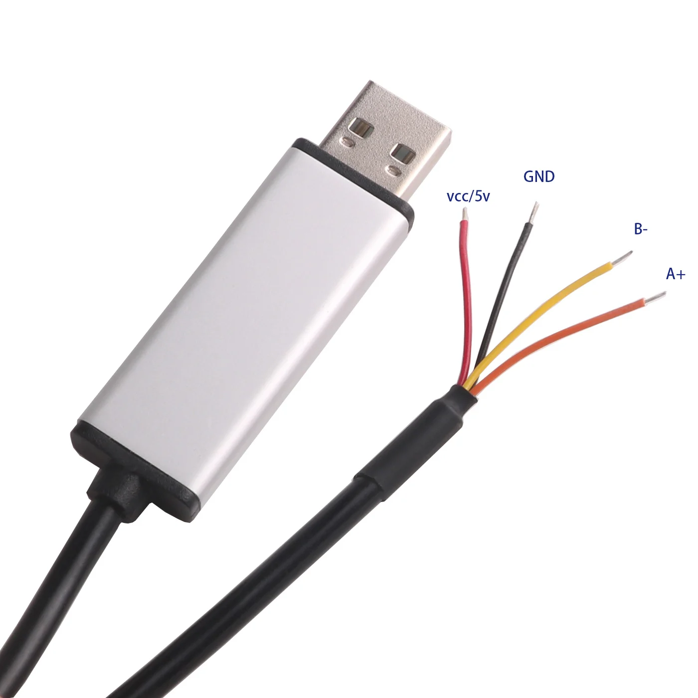 FTDI FT232RL USB TO RS485 4 CORE 4P WE CONVERTER SERIAL COMMUNICATION CABLE COMPATIBLE USB-RS485-WE-1800-BT GND DATA A+ B-