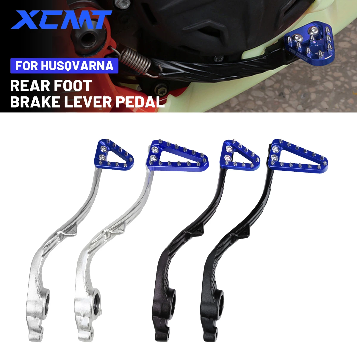 

Motorcycle Rear Foot Brake Lever For Husqvarna 2023-2025 TC TE TX FC FE FX 125 150 250 300 350 450 501 Dirt Bike Accessories