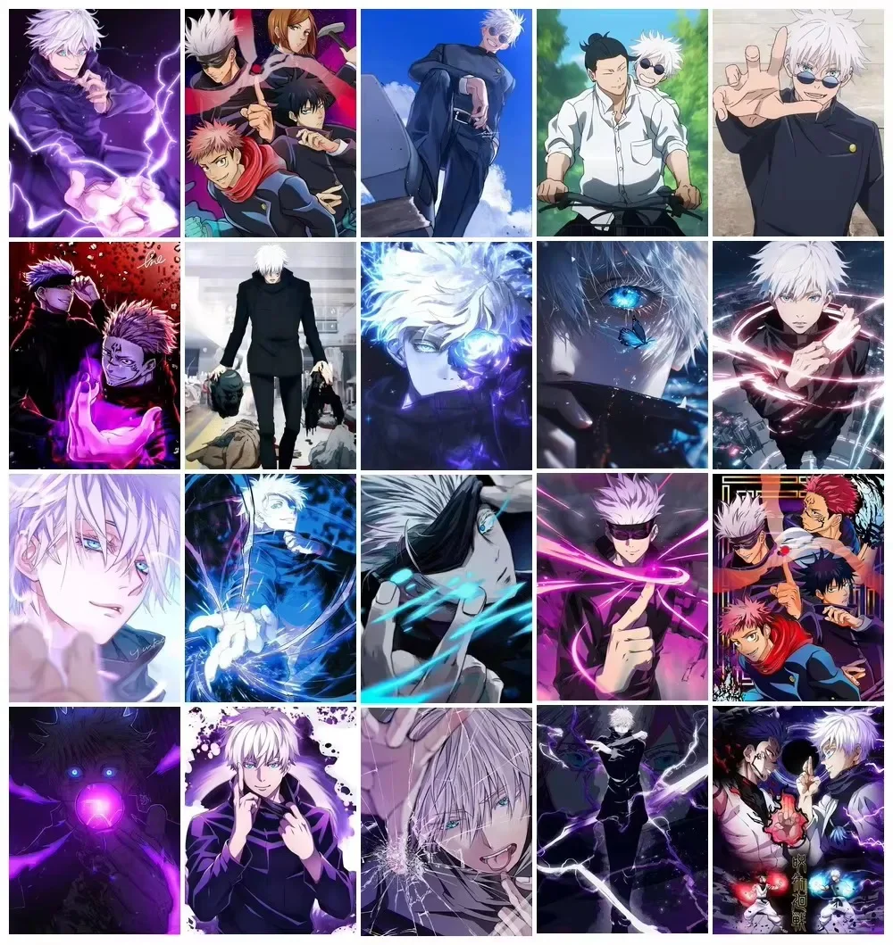 Diamond Painting Gojo Satoru Cartoon Anime Jujutsu Kaisen Series Mosaic Handmade Artwork Diamonds Exquisite Gift Home Decor