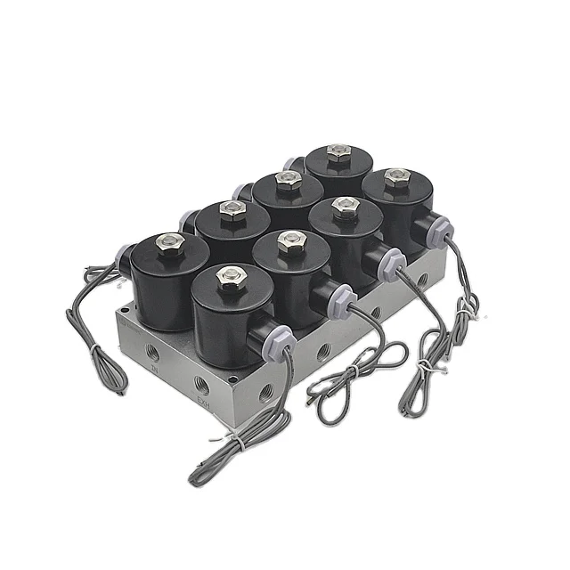 

Hot Sales Wholesales 12v air Suspension 8 Solenoid Manifold Valve