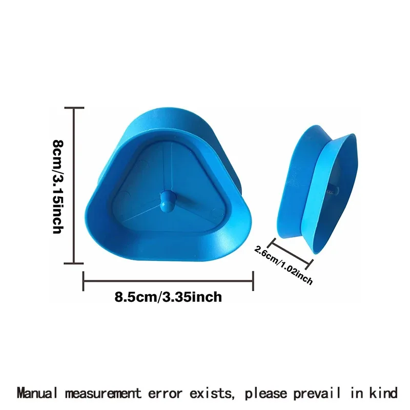 صينية ألعاب بطاقات اللعب مكونة من 4 قطع، صينية بطاقات لعب مثلثة للحفلات، أنشطة الفصول الدراسية، البطاقات غير متضمنة #5