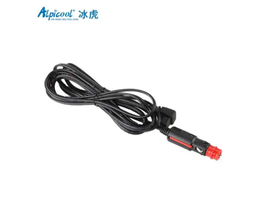 Alpicool car refrigerator accessories DC12V24V power cord extension cord 6 meters charger car cigarette lighter long 6m