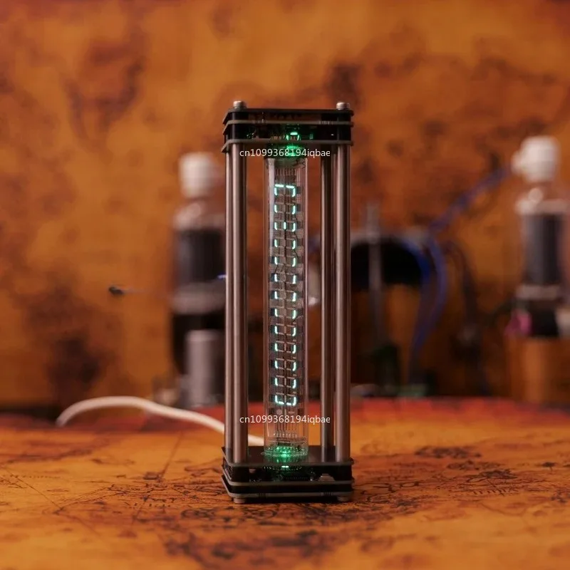 Leuchtende VFD-Leuchtstoffröhre Iv27 Uhr Iv18 Transparentes Cyberpunk Retro-Technologie-Tischset für Esports-Desktop auf Lager