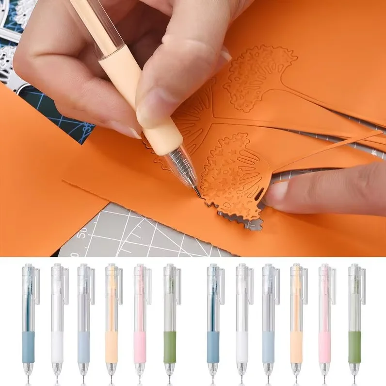 Art Utility Knife Pen Knife Cut Stickers Scrapbooking Cutting Tool Express Box Knife School Supplies DIY Craft Supplies Utility