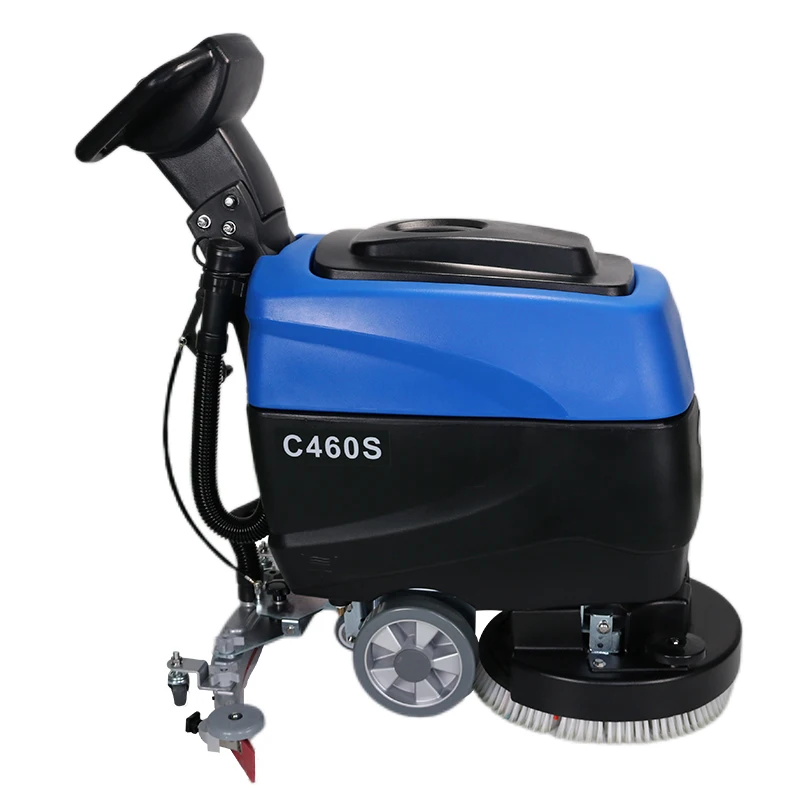 

C460S Hot Sale 24V Battery Powered 40L Water Tank Mini Floor Scrubber Dryer for Office