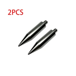 2pcs Reliable Quality Replacement 50MM Length Mini Pole Point Tip For Mini Prism 1/4