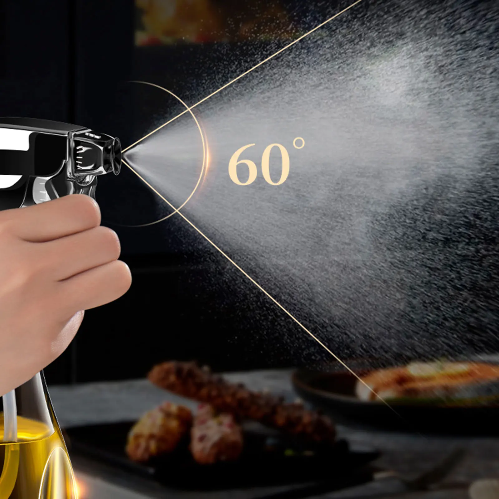 

240 ml Oil Sprayer Oil Spray Bottle for Cooking BBQ Oil Dispenser Oil Bottle Kitchen Accessories