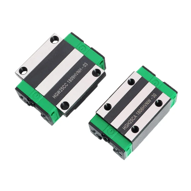 HGH15CA HGW15CC HGH20CA HGW20CC HGH25CA HGW25 HGH30 HGW30 Slider Block Match Use HGR15 20 25 30 Linear Guide Rail For CNC Parts