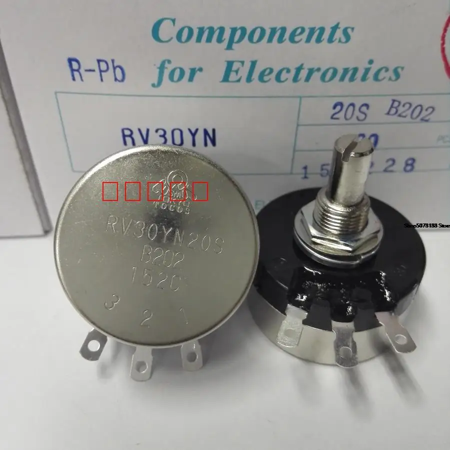 Authentic Japanese TOCOS potentiometer rv30yn20sb202 2K Tokyo cosmos 3W