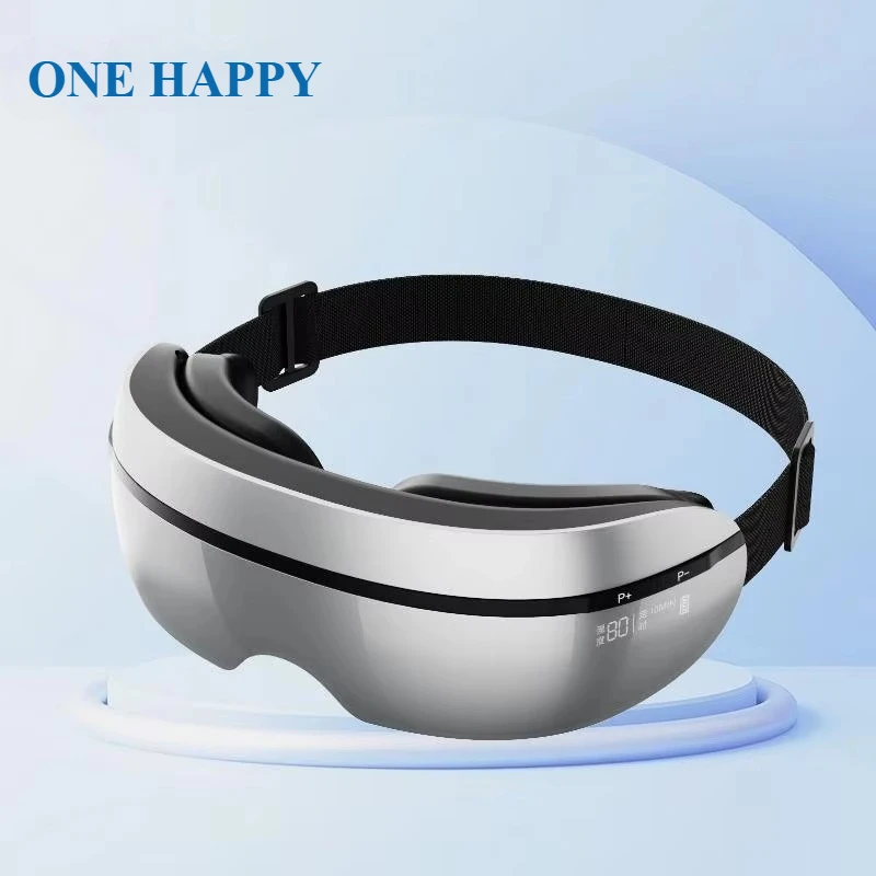 Smart Foldable Eye Massager Vibration Airbag Compress Bluetooth Music Care Glasses Relieve Fatigue Strain Dry Eye Relax