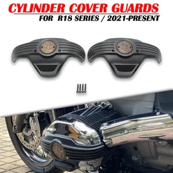 R18 Classic Transcontinental Motorcycle Accessories Engine Protector Cover Cylinder Head Guards Fit For BMW R18 R18 B 2020-2023