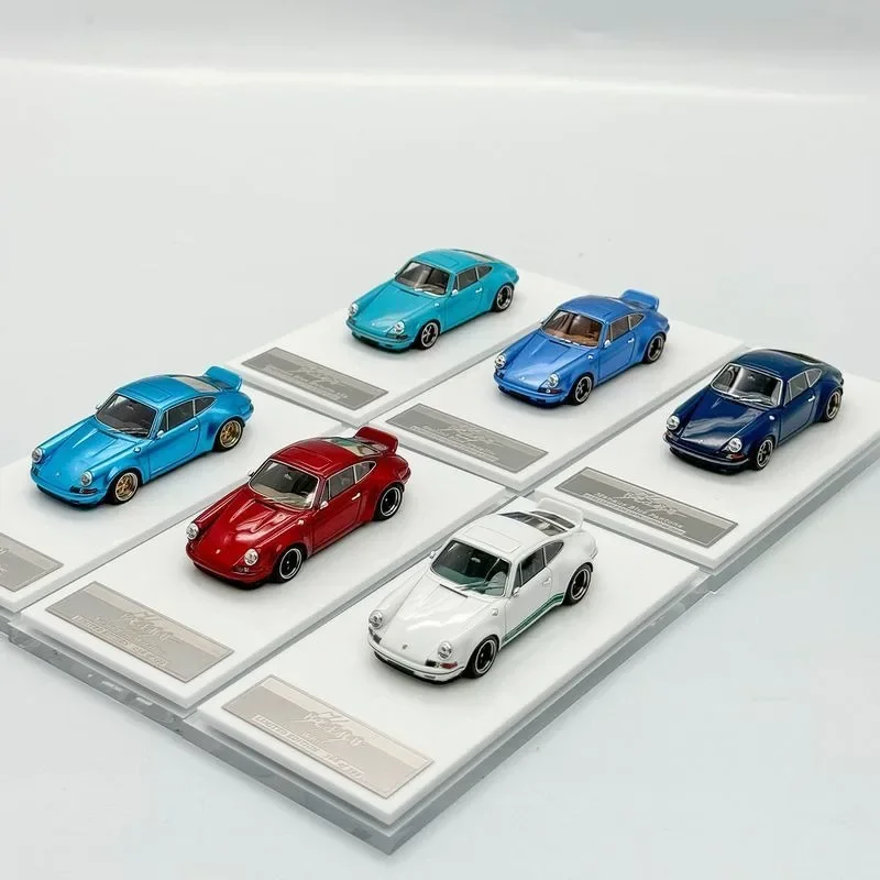 SCM MY64 1:64 Porsche 911 Kaege Retro Turbo Modified Version Limited Collection Resin Car Model Gift Toy