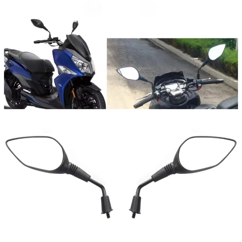 Motorcycle Left And Right Rearview Mirrors For Sym Jet 14 125 / 50 / 200 Cruise 150 180 XS150T-9 XS175T-2 Motorbike Side Mirrors
