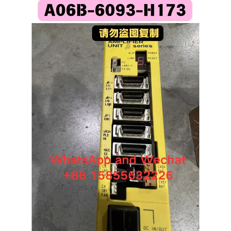 

Б/у драйвер A06B-6093-H173 Функциональный тест ОК Быстрая доставка