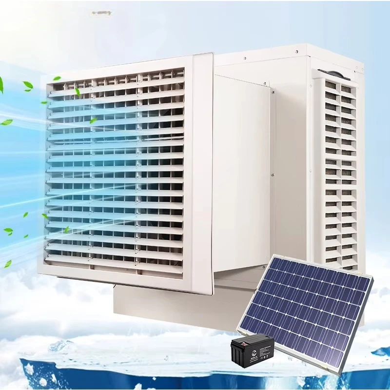 Solar Powered Window Ac Dc air Conditioning Window Cooler Airconditioner Climatiseur Solaire Aires Acondicionados