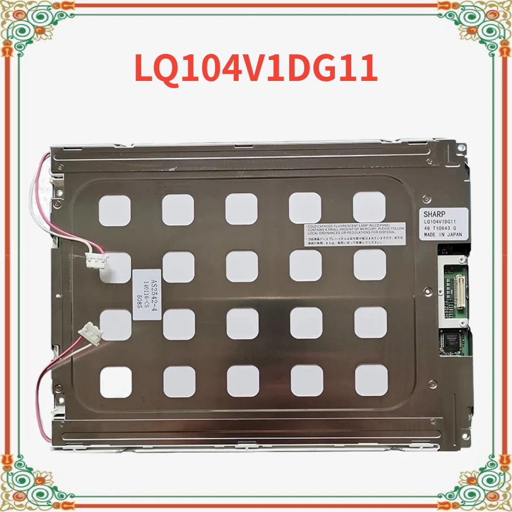 

Original 10.4" inch lcd screen for Sharp LQ104V1DG11 INDUSTRIAL LCD Display Perfect working Fully tested