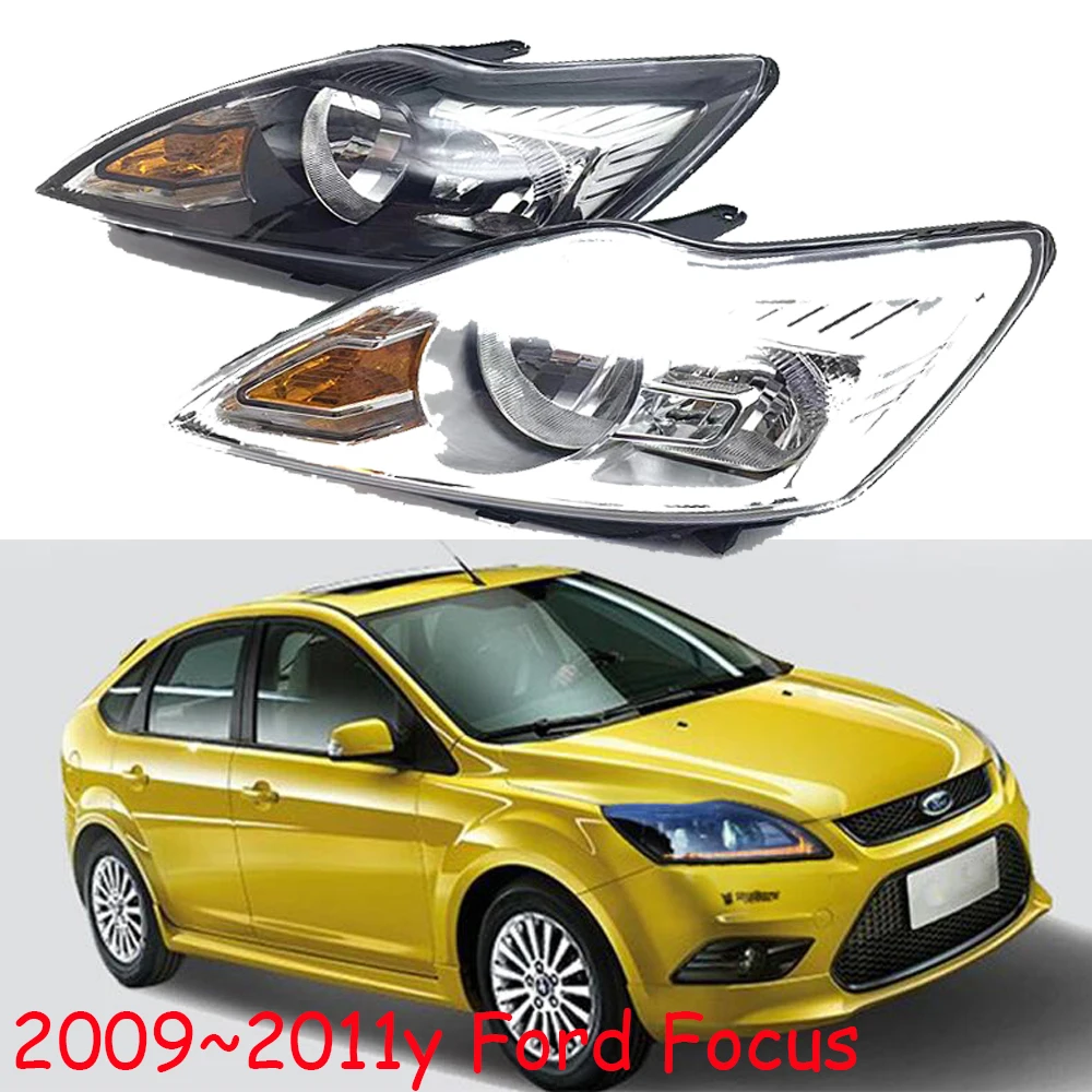 1pcs car bumper headlamp for Focus headlight 2009~2011y car accessories head lamp for Ford Focus fog light