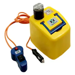 Portátil elétrico hidráulico carro Jack, chave de impacto, pneu Inflator, luz LED