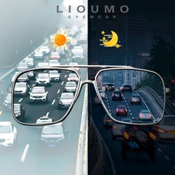 2026 Top Quality Oversized Sunglasses For Men Polarized Photochromic Glasses Women Driving Chameleon Goggles gafas de sol hombre
