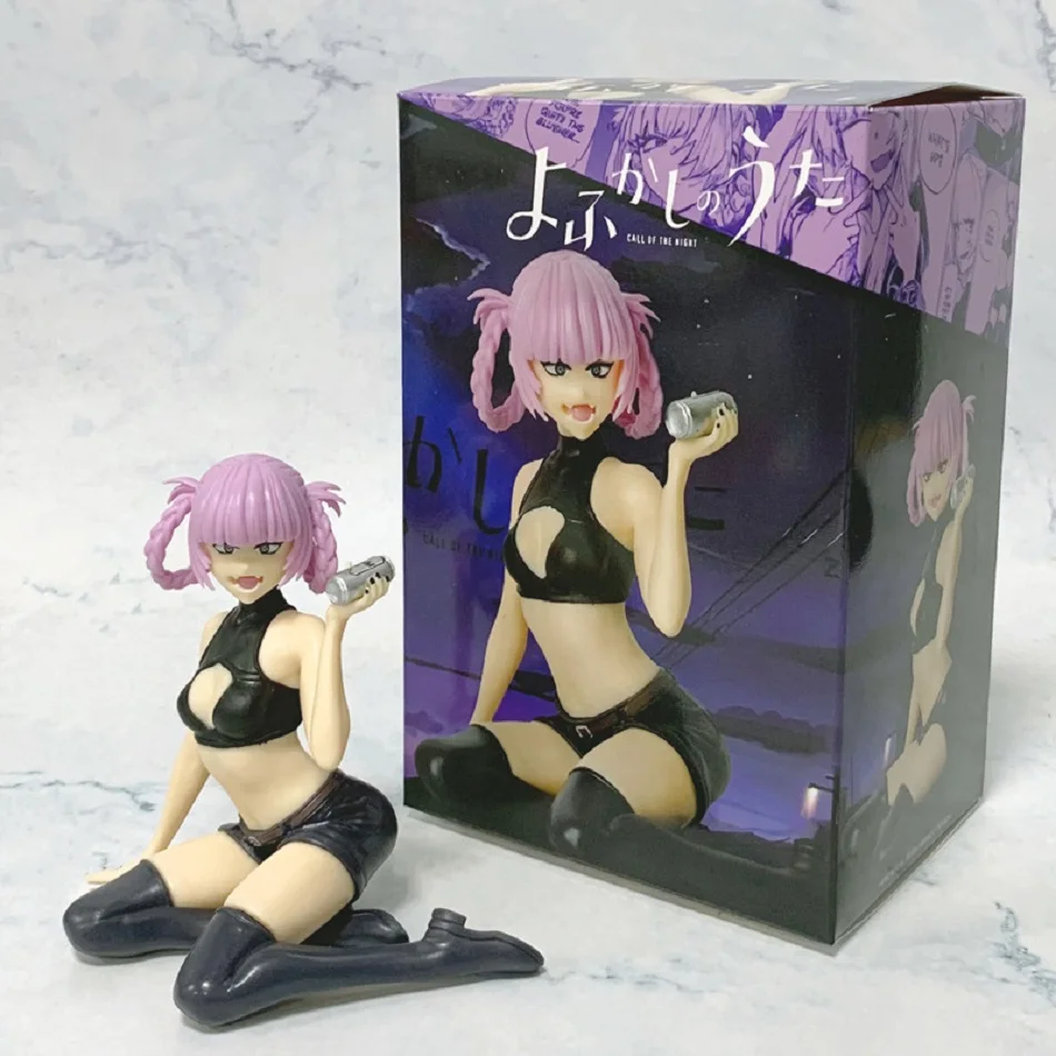 

10CM Anime CALL OF THE NIGHT Sexy Figures Nazuna vampire PVC Action Figures Model Collection Ornament Cartoon Model Toy Gift