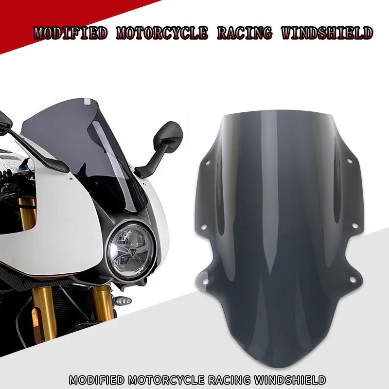 

Windscreen For Speed Triple 1200 RR 1200RR 2022 2023 2024 Motorcycle Screen Windshield Fairing Wind Deflectors