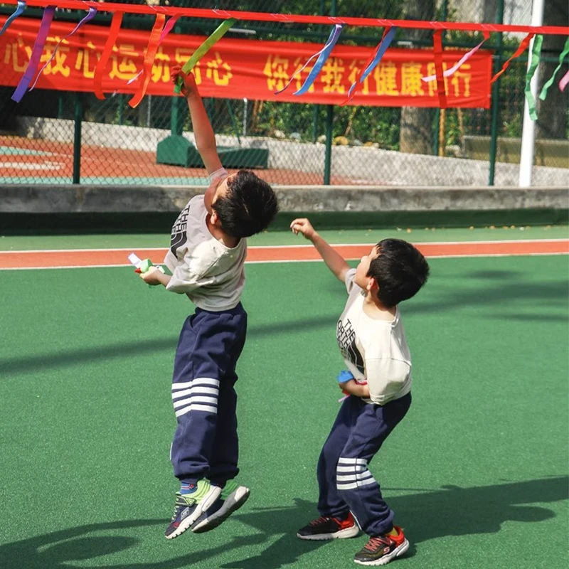 Children's Sensory Training Outdoor Games for Kids to Improve Jumping Ability and Body Coordination Parent-child Outdoor Sports