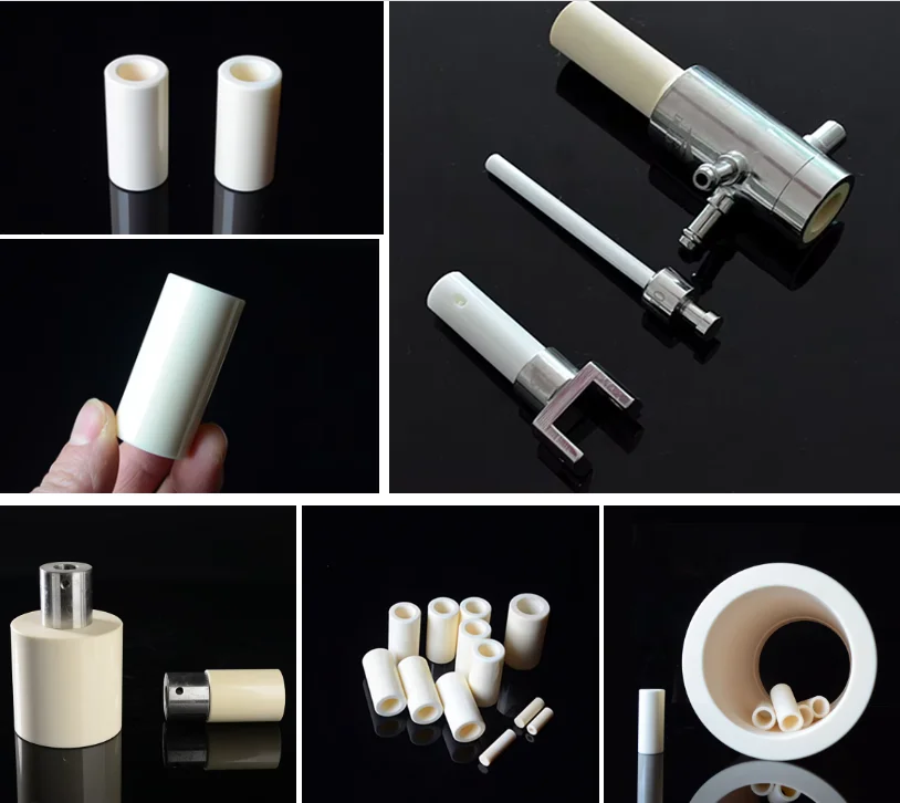 

99% alumina tube / Insulation tube/ OD*ID*L=40*32*1200mm / ceramic tube / vacuum furnace tube