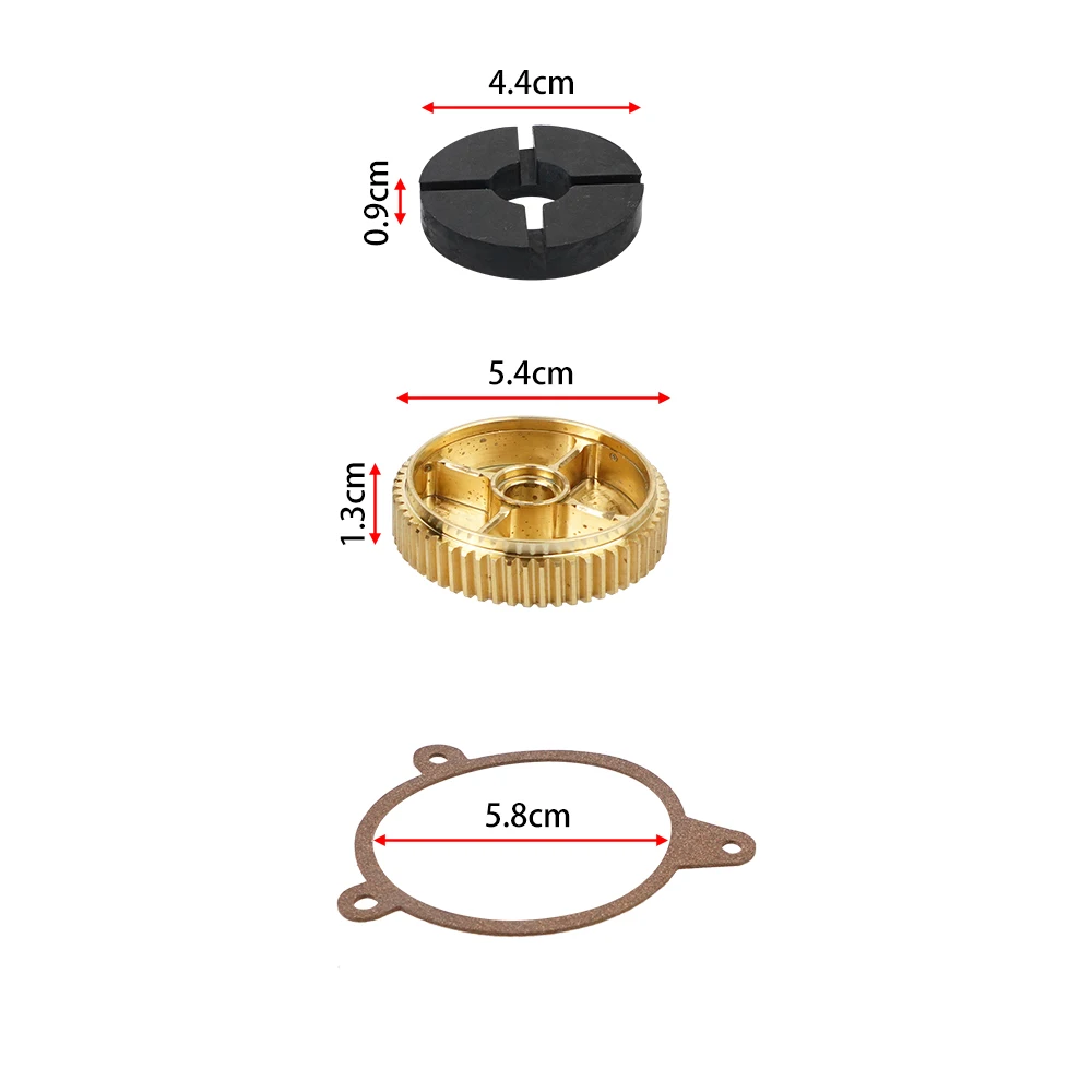 Headlight Bronze Gear Fixes Head Light Motor For 1997-2004 C5 Ch-evrolet Corvettes with Failed Nylon Gear