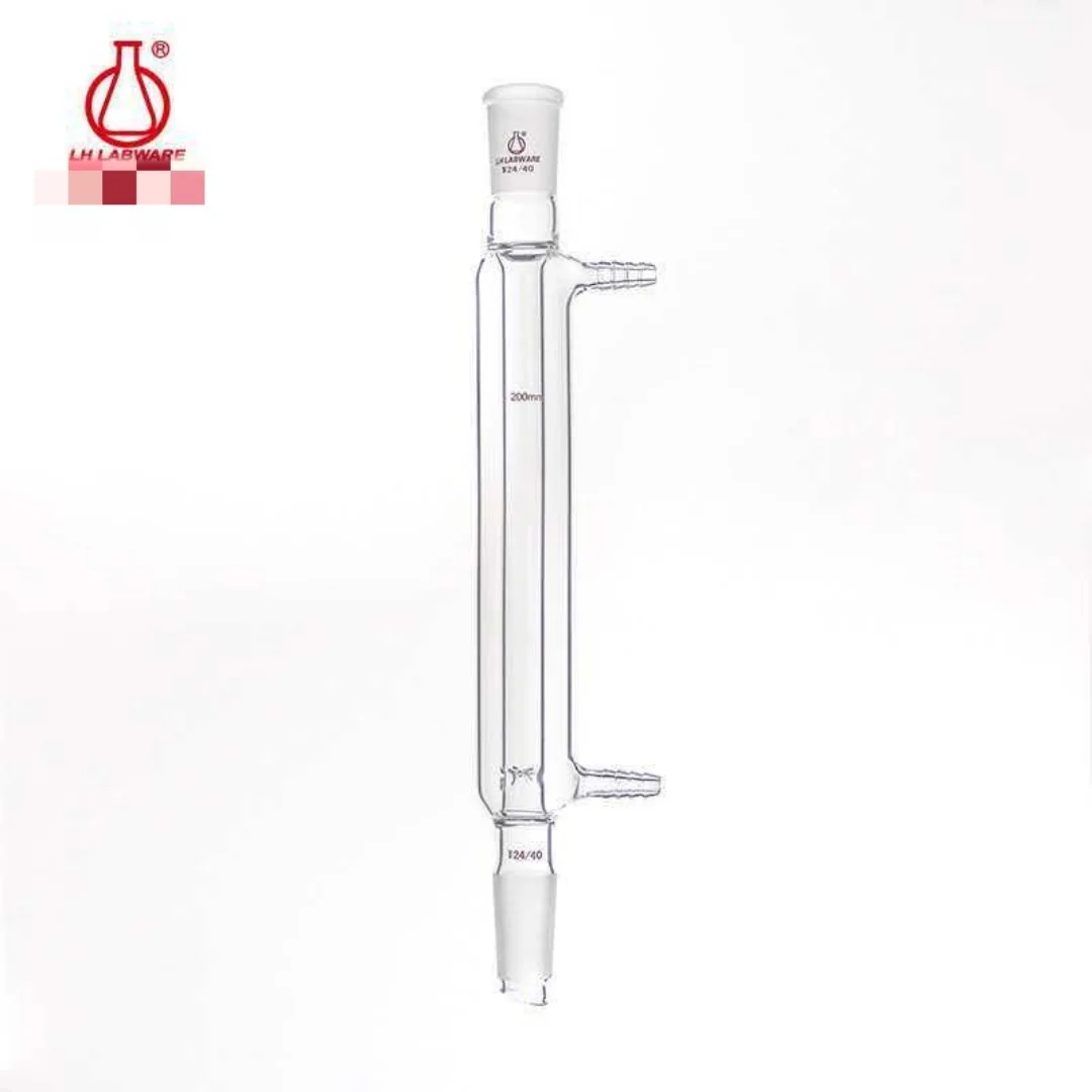 Glass jacketed distillation column Distillation column Distillation tower 14/19/24 Grinding mouth LH-189-D Laboratory distillati