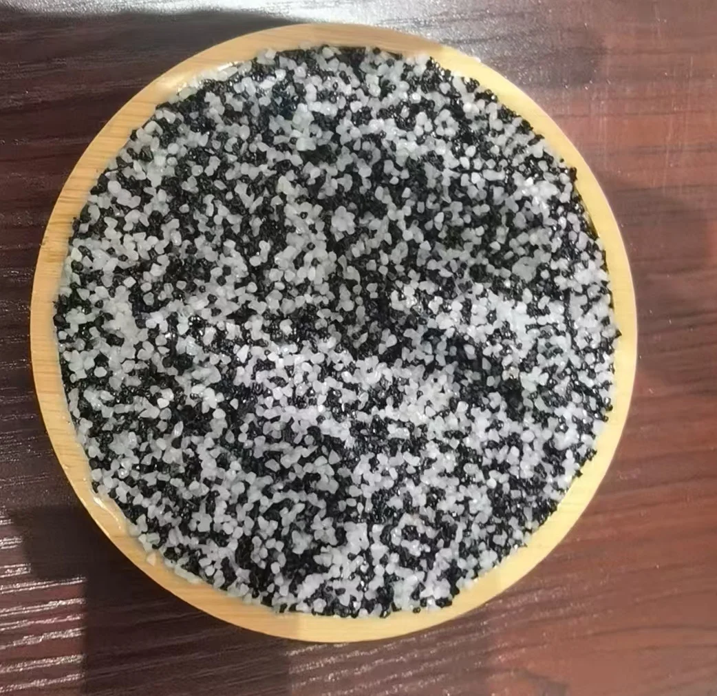 Bla And White Sand …