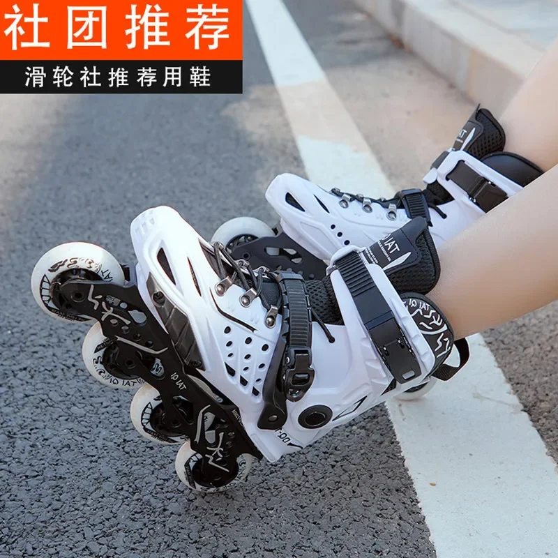 Inline Skates Professional Roller Skate Shoes Slalom Adult Roller Skating Shoes Sliding Free Skate Sneakers 35-46