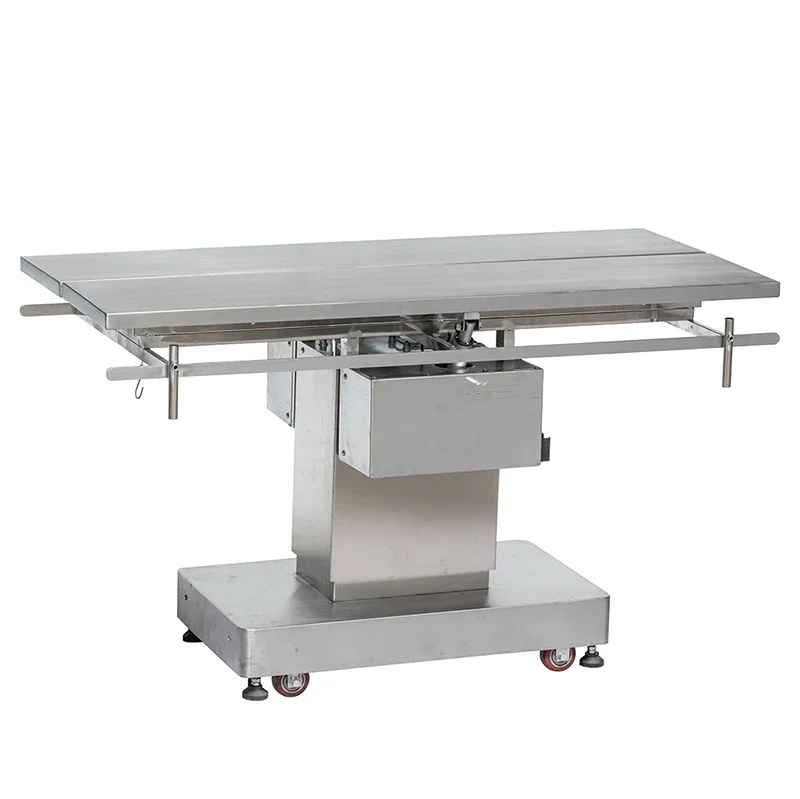 MN-POR003 Veterinary operating table better loading 304 stainless steel surgical bed for large dog