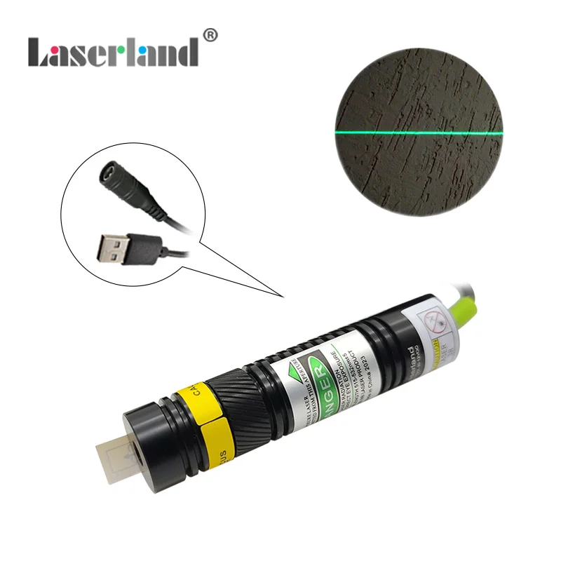 Green Laser Tech 11% ment, Travail de calcul de ligne, Scierie à pierre, Coupe-tissu 1668 515nm