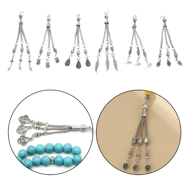 18pcs DIY Pendant Set for Rosary Jewelry Accessories Craft Accessories for Women