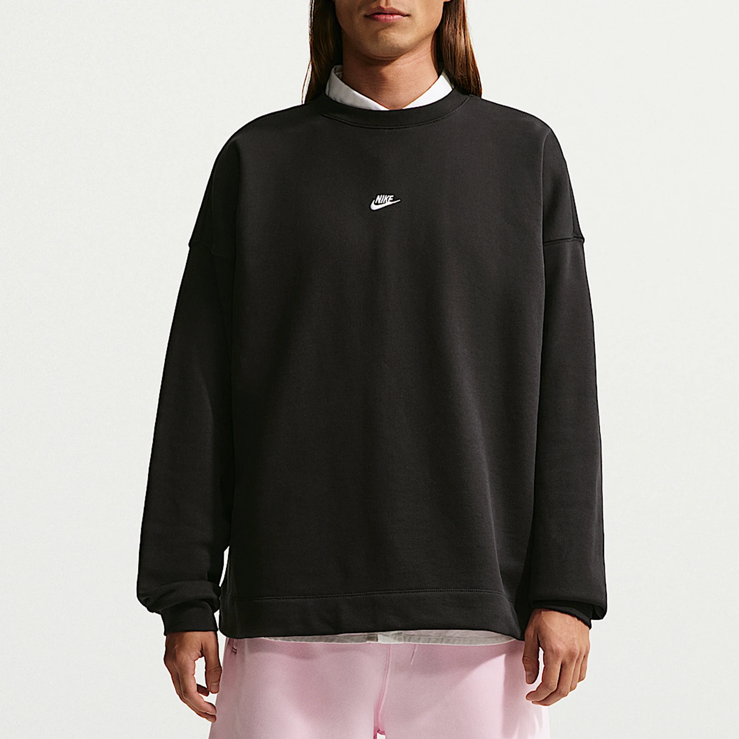 

Оригинальная мужская свободная толстовка Nike Sportswear Club с круглым вырезом IF0748-010