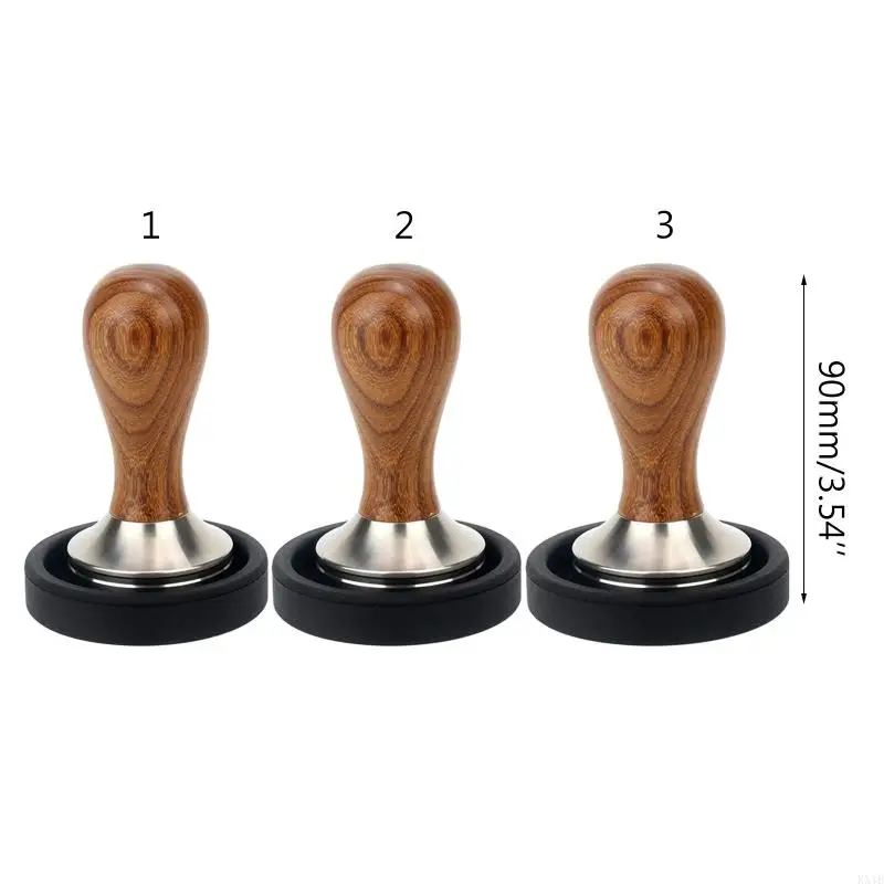 عبث القهوة KX4B مع نابض معايرة Espresso يدوية العبث بودرة مسح مسحوق