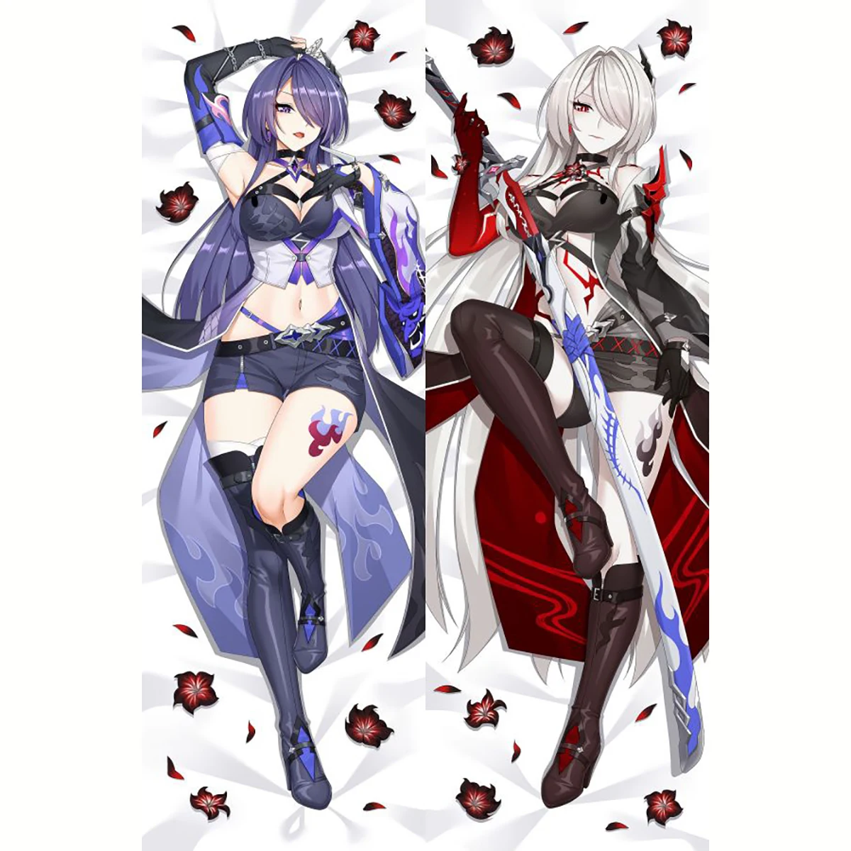 

Honkai: Star Rail Sexy Acheron Hugging Body Pillowcase Anime Cosplay Dakimakura Pillows Case Otaku Cushion Cover