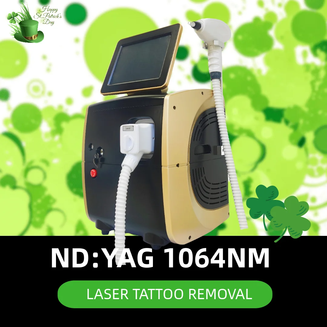 

Professional Picosecond Pico laser Removal 1064nm 532 1320 755Nm colaser tattoo removal machine 1600w