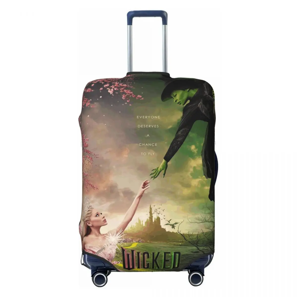 

Wicked 2 Musical Movie Glinda Poster Suitcase Cover Holiday Business Practical Luggage Case Protection