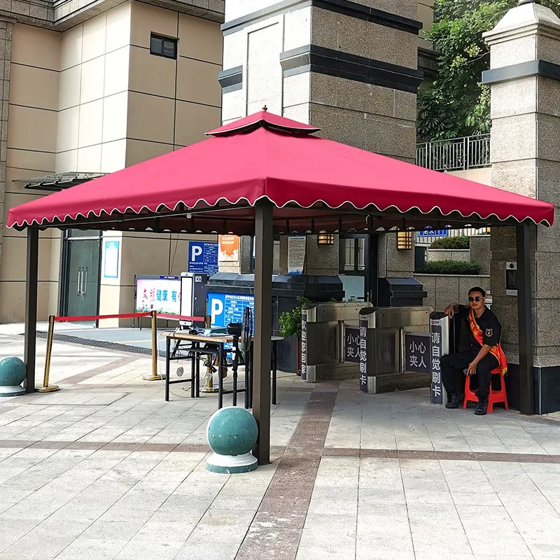 Gazebo waterproof and sunscreen outdoor activity outdoor courtyard awning 2