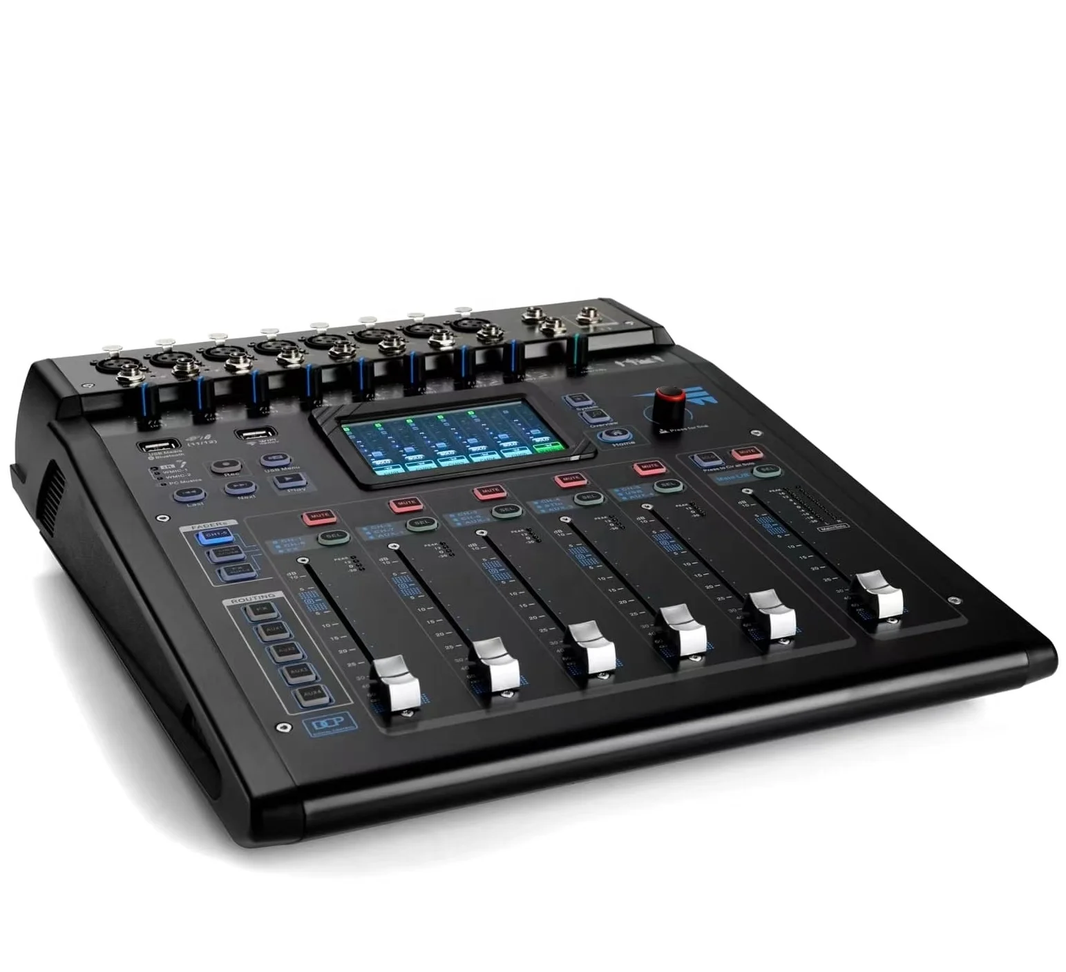 OEM Professional Audio Interface Digital Mixer Built-in DSP Types Of Digital Effects Digital Music 12Channel Audio Console MF-12