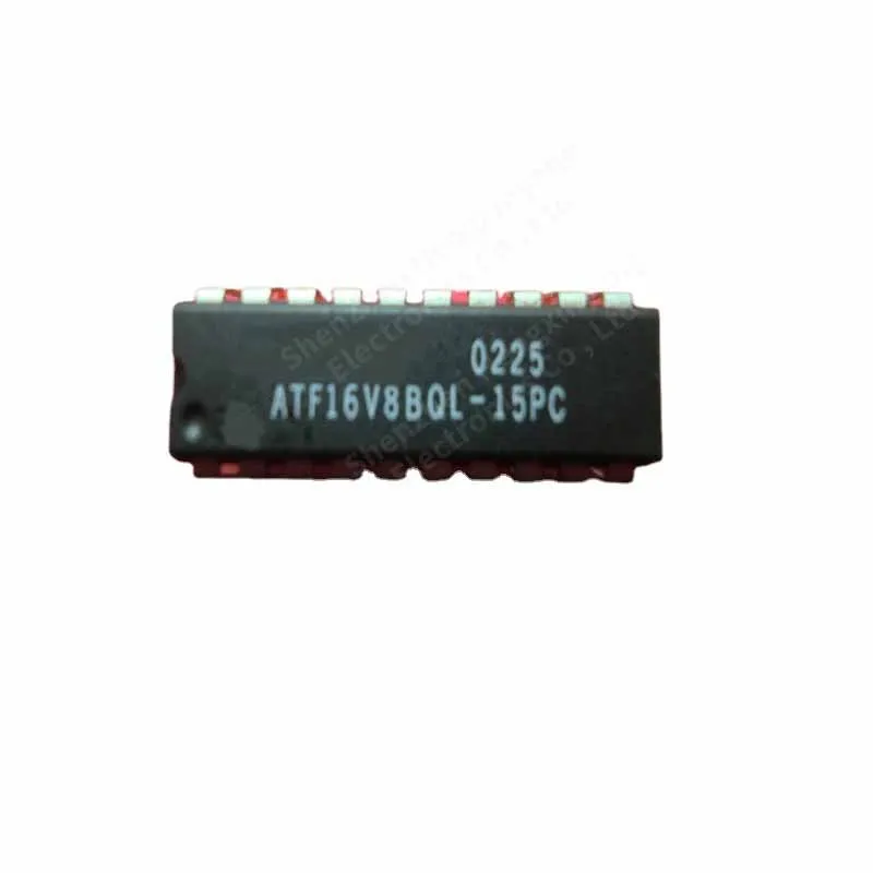 10PCS   ATF16V8BQL-15PC package DIP-20 high-performance flash programmable logic