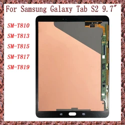 AAA For Samsung Galaxy Tab S2 SM-T810 SM-T813 SM-T815 SM-T817 T819 T810 LCD Display Touch Screen Digitizer Glass Assembly