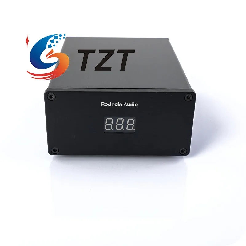 TZT Black Panel 25W Ultra-low Ripple DC Linear Regulated Power Supply 5V Output High Speed Op Amp MOS Tube (YHDC Transformer)
