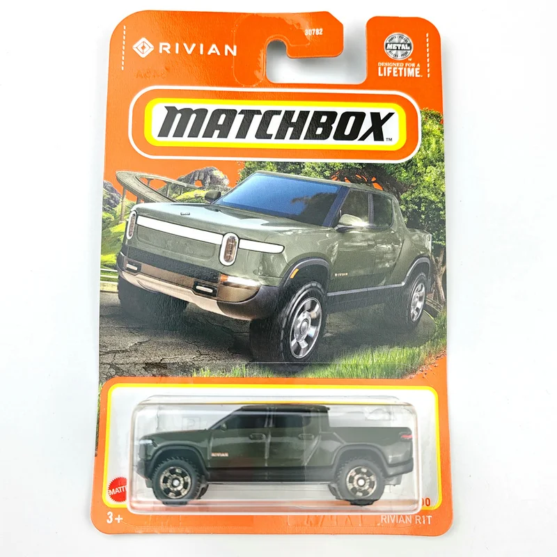 2024 Matchbox Cars RIVIAN R1T 1/64 Metal Die-cast Collection Model Car Toy Vehicles