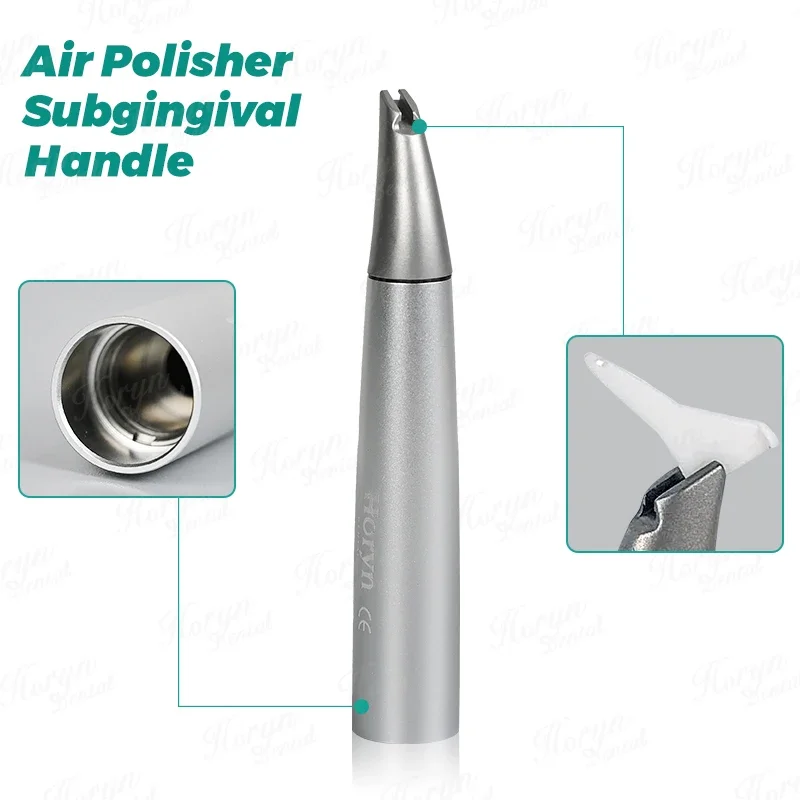 de ntal Subgingival Air Polisher Handpiece Head Nozzle Tip Spare Part Compatible EMS Air-Flow Unit